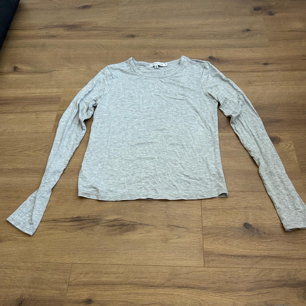Sincerely Jules Gray Long Sleeve Tee - Picture 2 of 2